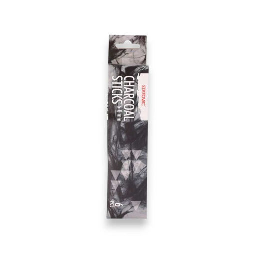 Picture of CHARCOAL STICKS 6-8MM 6 PACK
